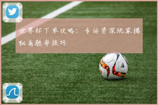 世界杯下单攻略:专访资深玩家揭秘高胜率技巧