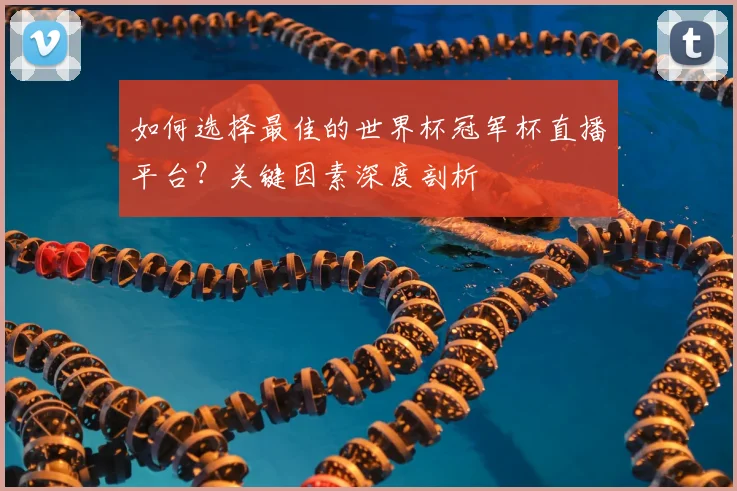如何选择最佳的世界杯冠军杯直播平台?关键因素深度剖析